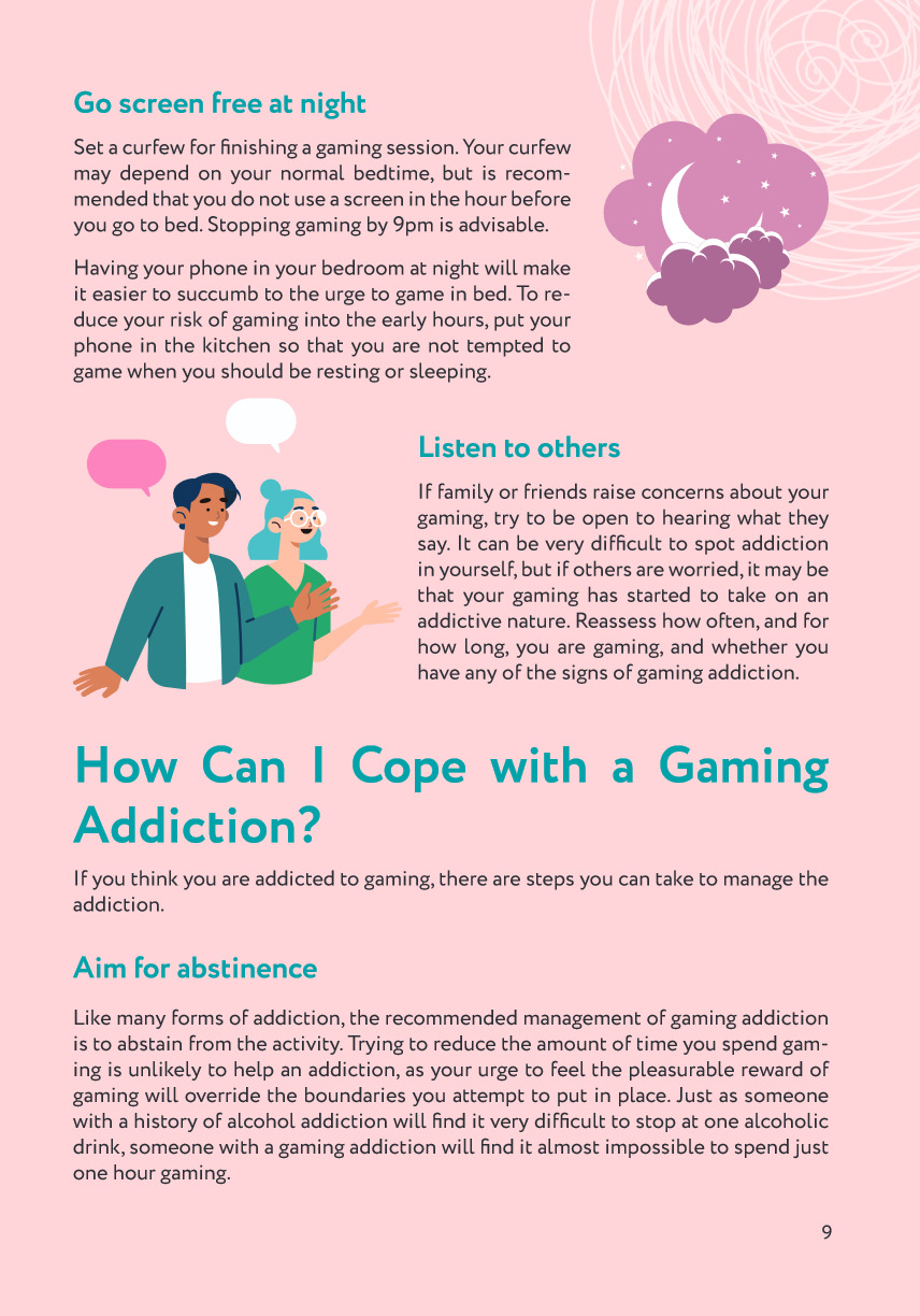 Coping with Gaming Addiction, page 9 of 16